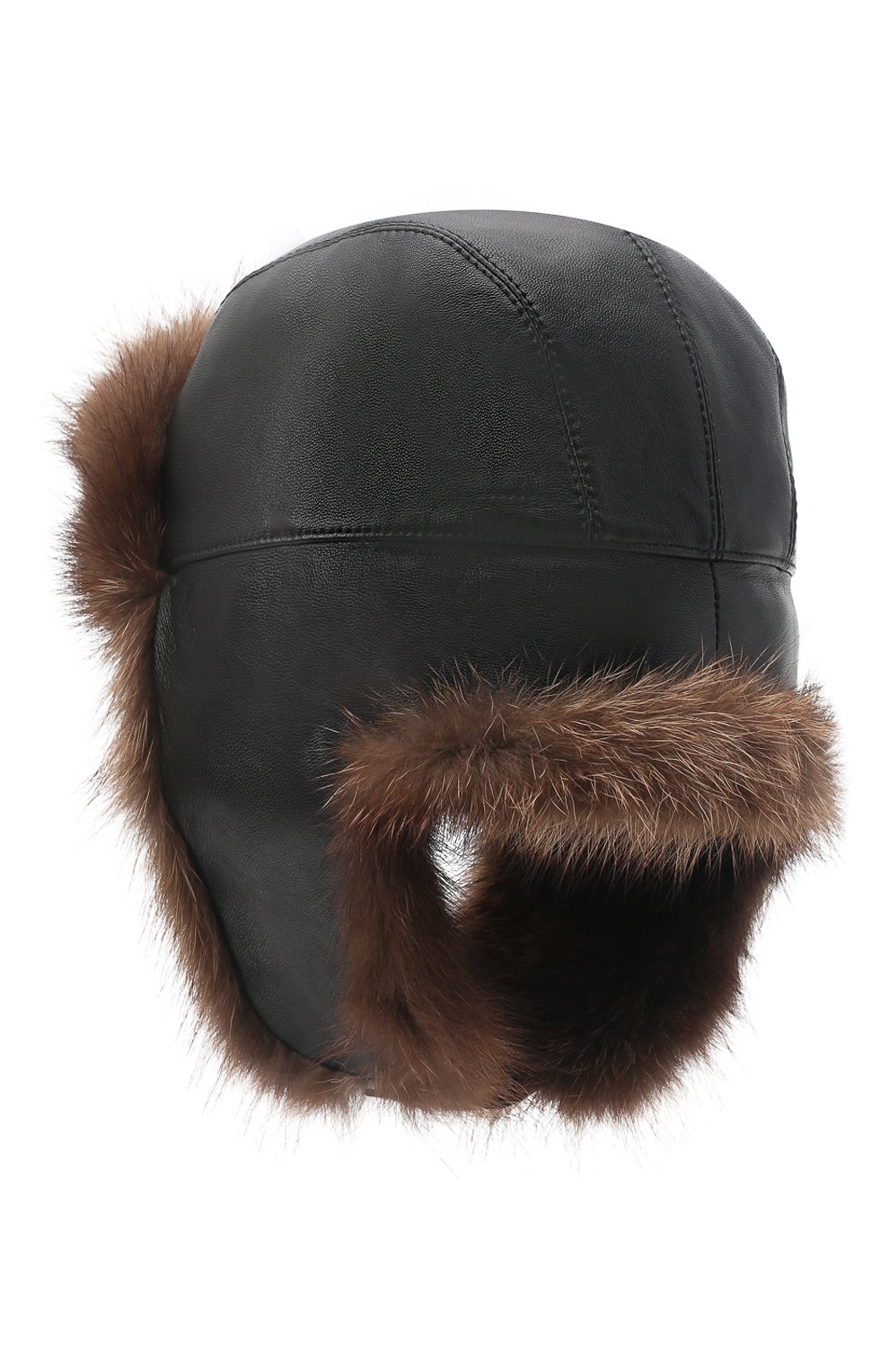 Шапка-ушанка из меха фишера VICTORIA KUSENKOVA, арт. 338506949158, фото 2
