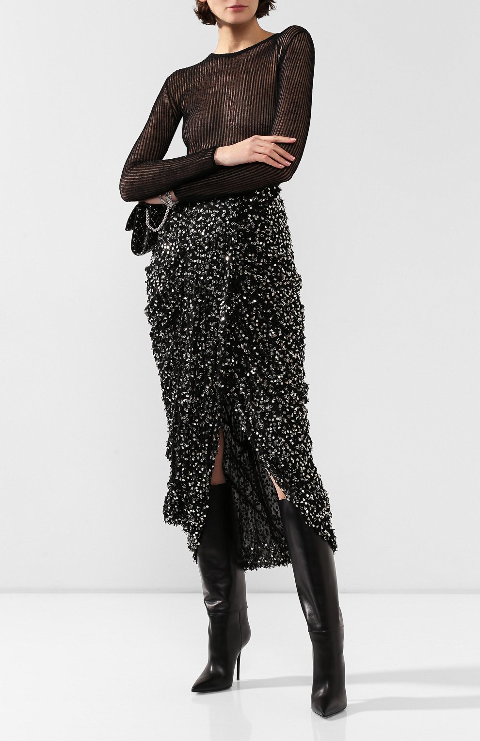 Юбка из вискозы ISABEL MARANT, арт. JU1068-19H033I/CALLIANDRA, фото 2