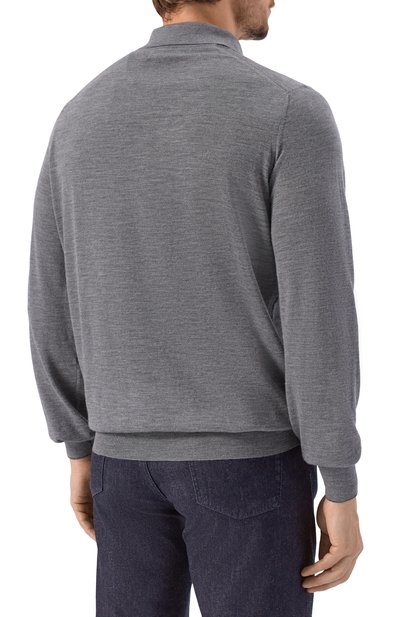 Поло из шерсти и кашемира BRUNELLO CUCINELLI, арт. M2400295, фото 4