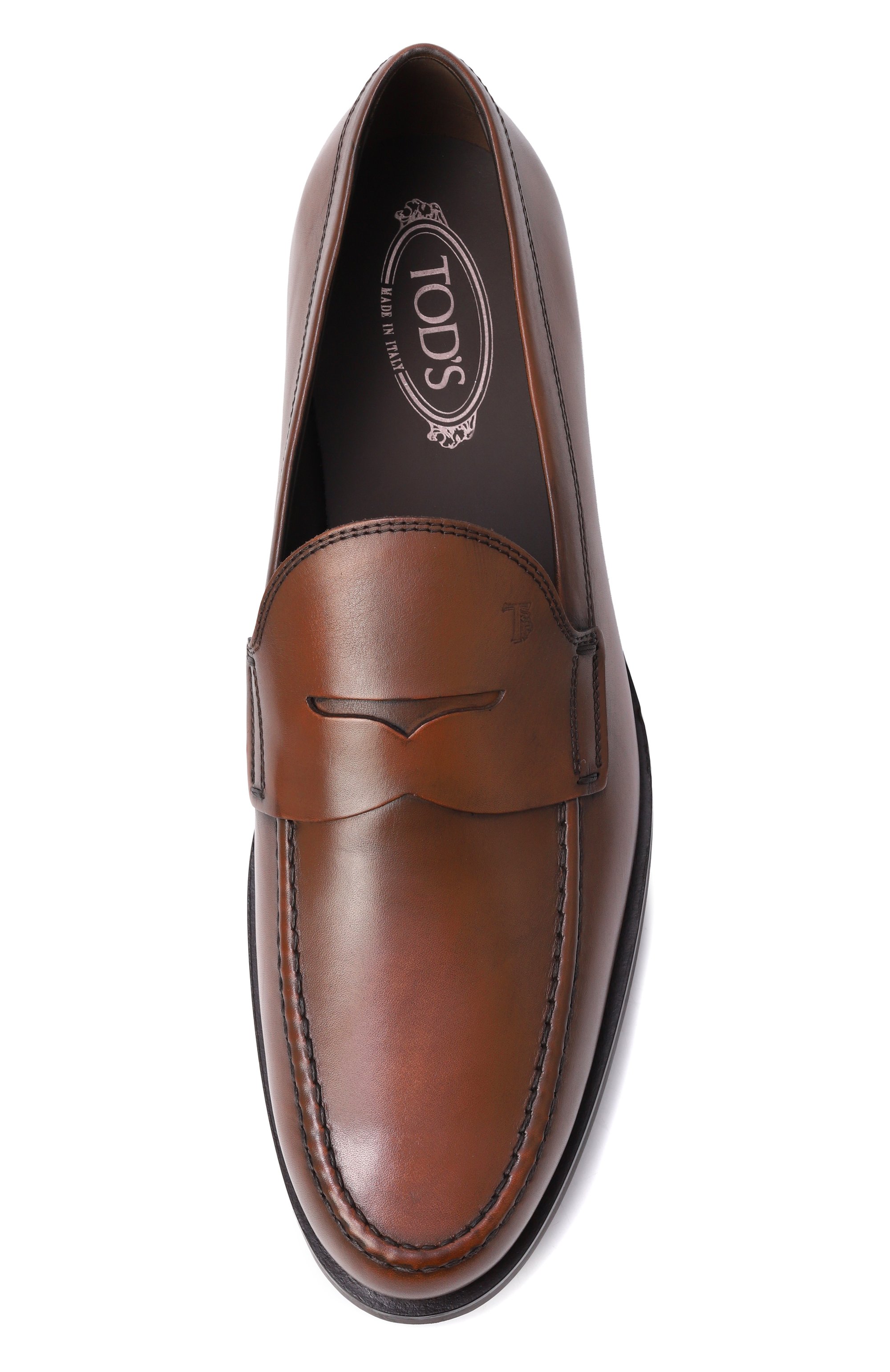 Кожаные пенни-лоферы TOD’S, арт. XXM0ZF0Q920D9C, фото 6