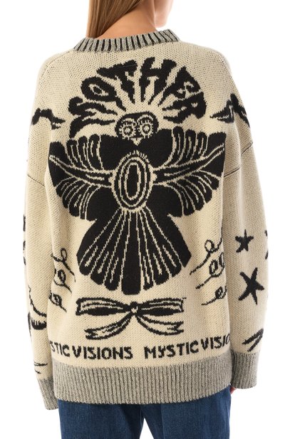 Шерстяной свитер MOTHER, арт. 82186-1683, фото 4