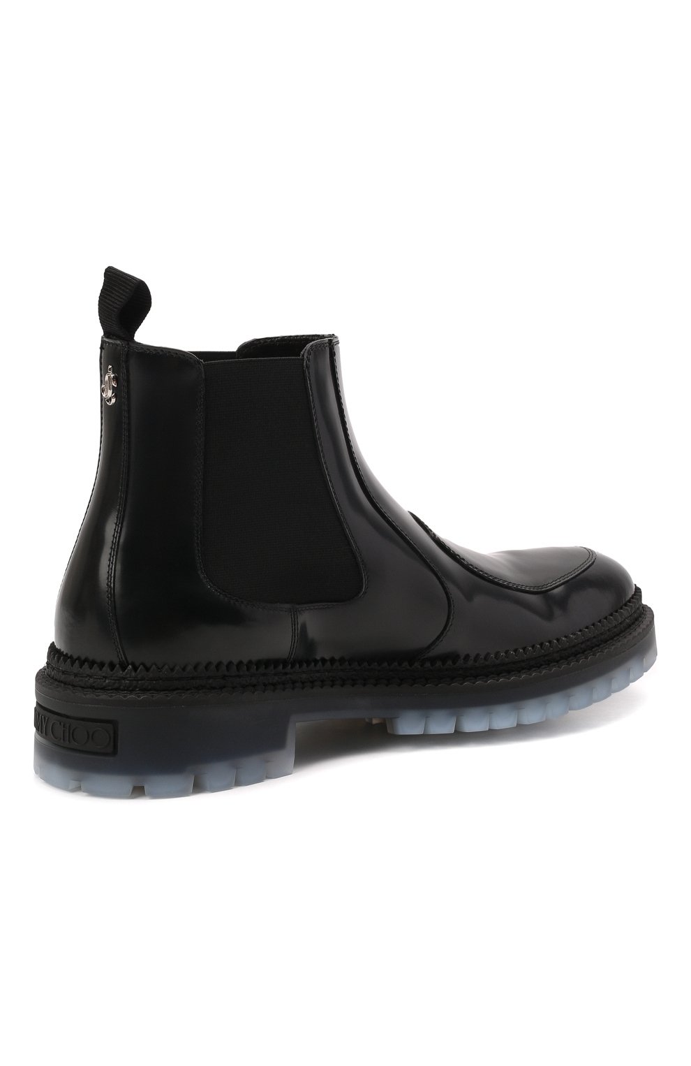 Кожаные челси boaz JIMMY CHOO черного цвета по цене 86750 руб., арт. B0AZ/XXC, фото 5 Кожаные челси boaz JIMMY CHOO, арт. B0AZ/XXC, фото 5