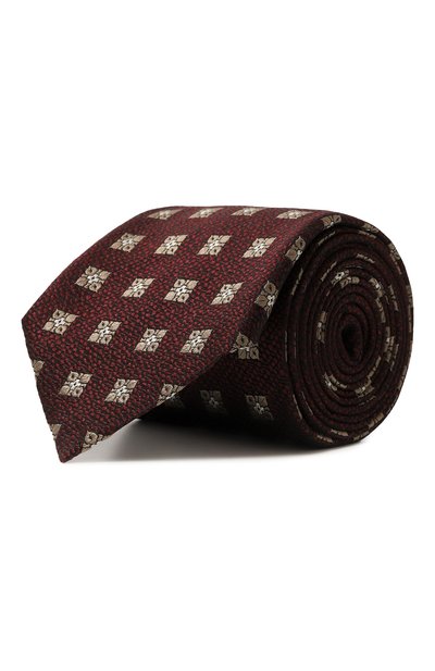 Мужской шелковый галстук ZEGNA, арт. 1P8/Z8D32TA8