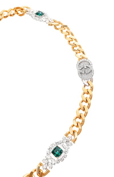 Колье GUCCI разноцветного цвета по цене 280800 руб., арт. 679989 IAAAL, фото 4 Колье GUCCI, арт. 679989 IAAAL, фото 4