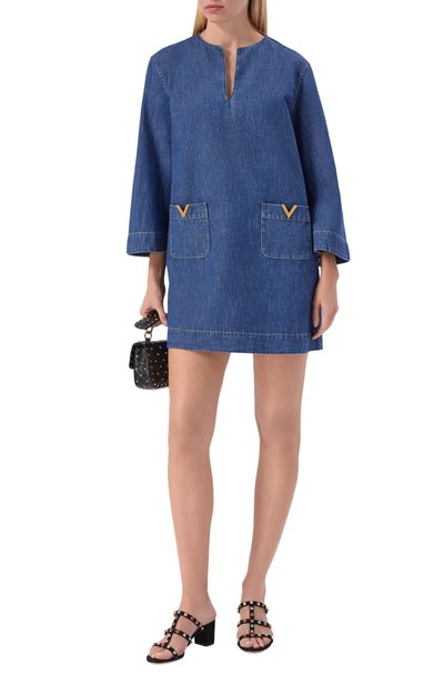 Замшевые мюли rockstud 60 VALENTINO, арт. 8W2S0C47/JTI, фото 3