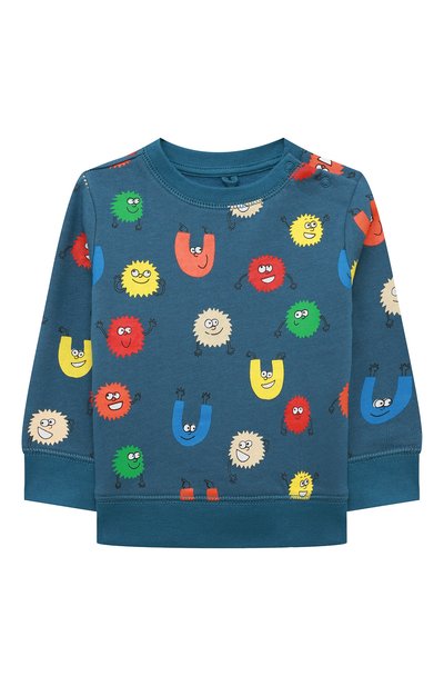 Комплект из свитшота и брюк STELLA MCCARTNEY синего цвета по цене 14700 руб., арт. 8R3590, фото 2 Комплект из свитшота и брюк STELLA MCCARTNEY, арт. 8R3590, фото 2