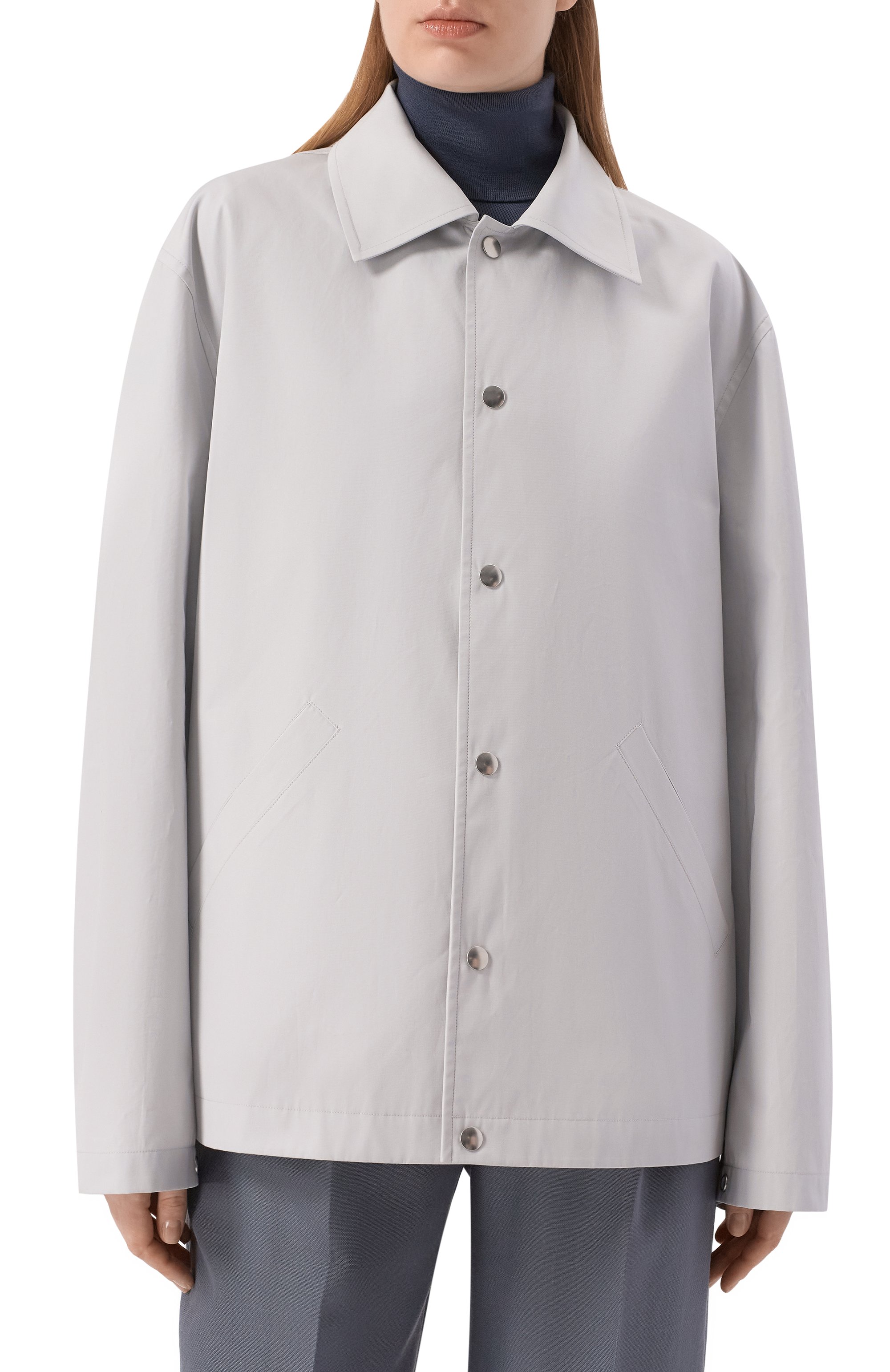 Хлопковая куртка JIL SANDER, арт. J53BN0004/J45306, фото 3