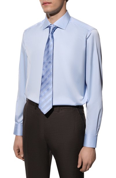 Хлопковая сорочка ZILLI, арт. MFY-4230-8380/0023, фото 3