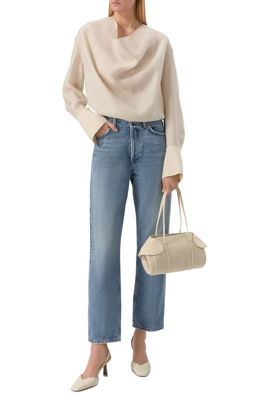 Сумка Berenices East West Neous 00068/LEATHER Кремовый  00068/LEATHER Фото 7