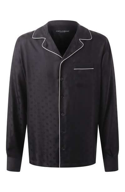 Мужская шелковая сорочка DOLCE & GABBANA, арт. G5IF1T/FJ1JY