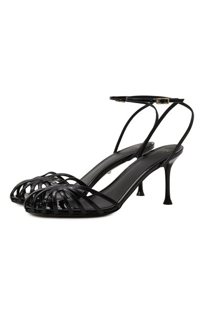 Женские кожаные босоножки ally 75 ALEVI MILANO, арт. L25WC007.N.0004997