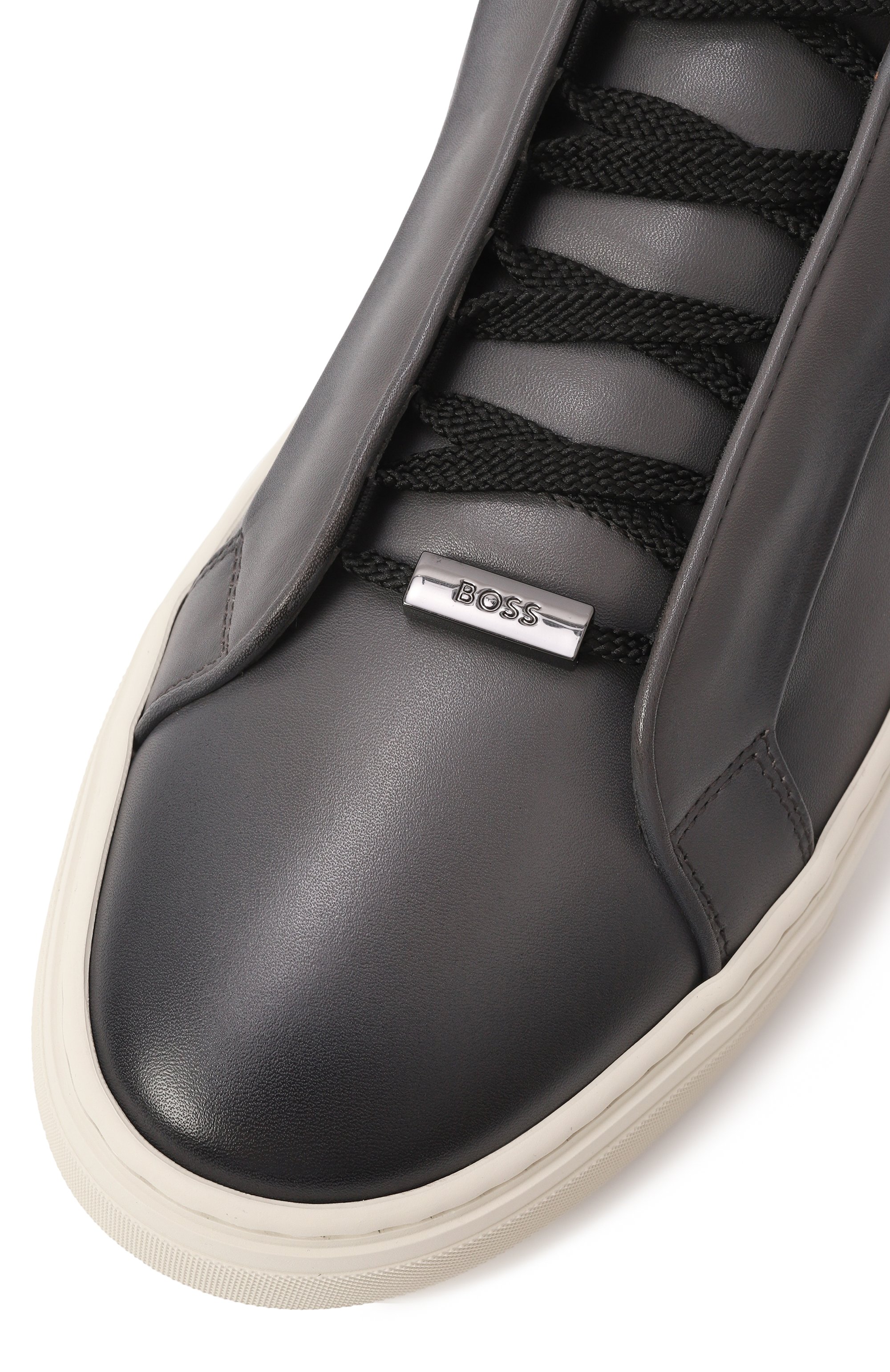 Кожаные кеды gary BOSS, арт. 50536619, фото 7