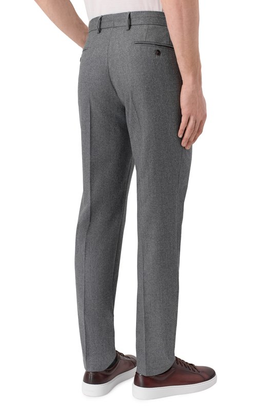 Шерстяные брюки L.B.M. 1911 8135/00121 Серый  8135/00121 Фото 4