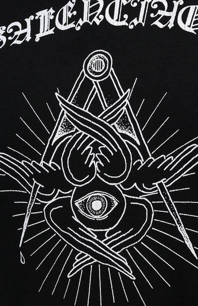 Хлопковая футболка BALENCIAGA, арт. 641532/TJV78, фото 5