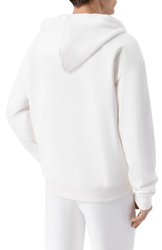 Хлопковая толстовка HUGO 50548651 Белый  50548651 Фото 4