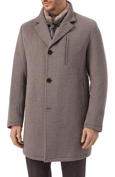 Пальто из шерсти и вискозы GIMO'S, арт. 5W20.U.440.605, фото 3