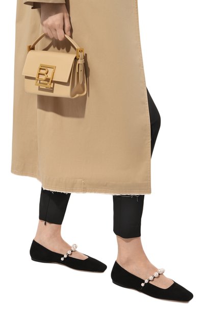 Замшевые балетки ade JIMMY CHOO, арт. ADE FLAT/SZR, фото 3