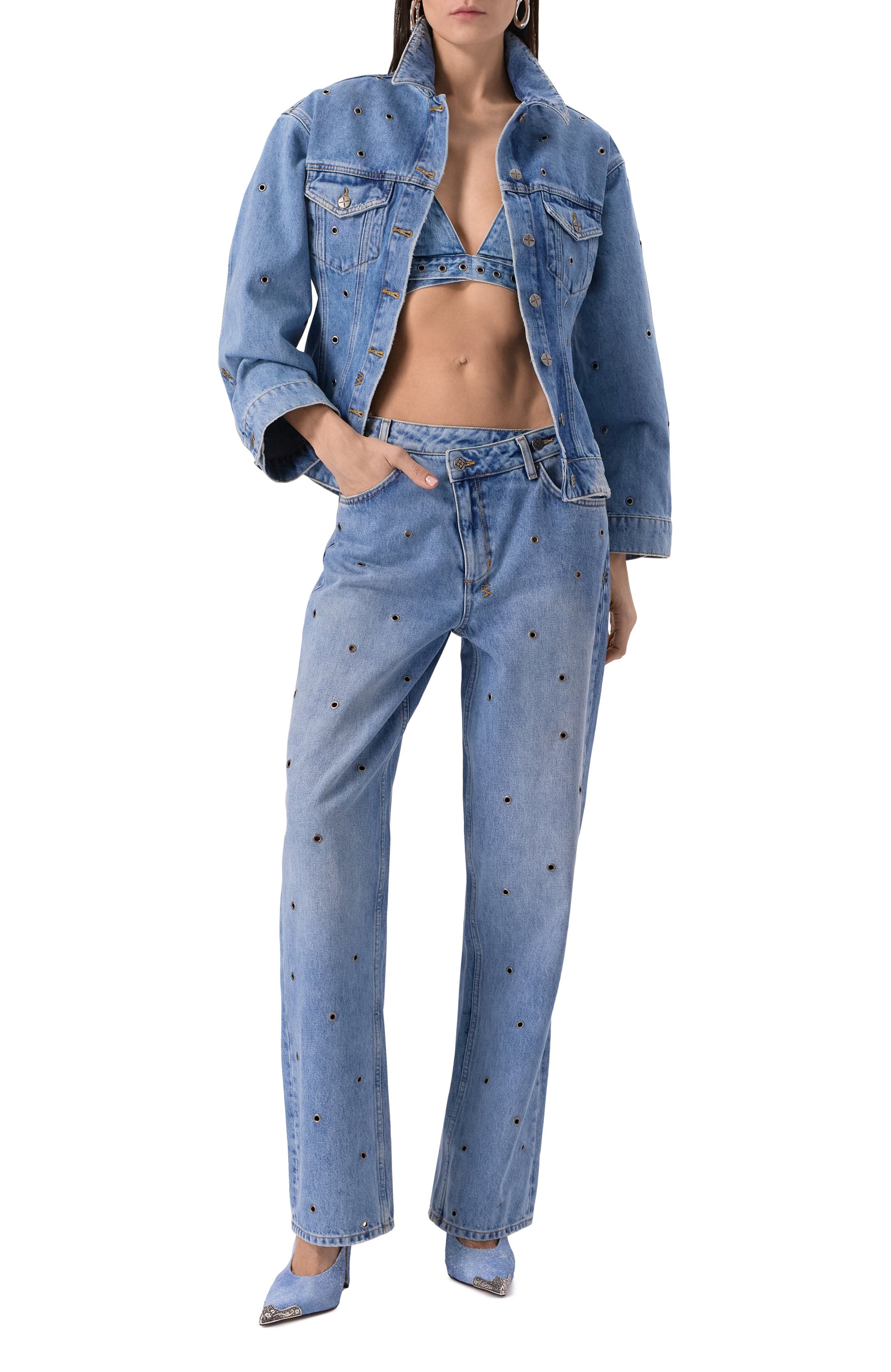 Джинсовая куртка KSUBI, арт. WPS25JK001, фото 2