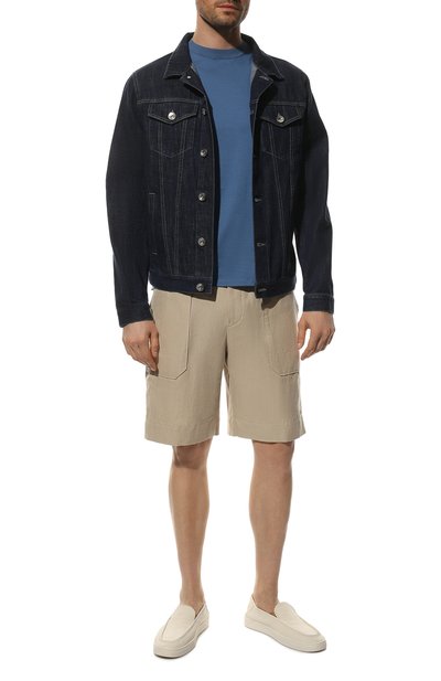 Хлопковая футболка ZEGNA, арт. UZ526/707R, фото 2