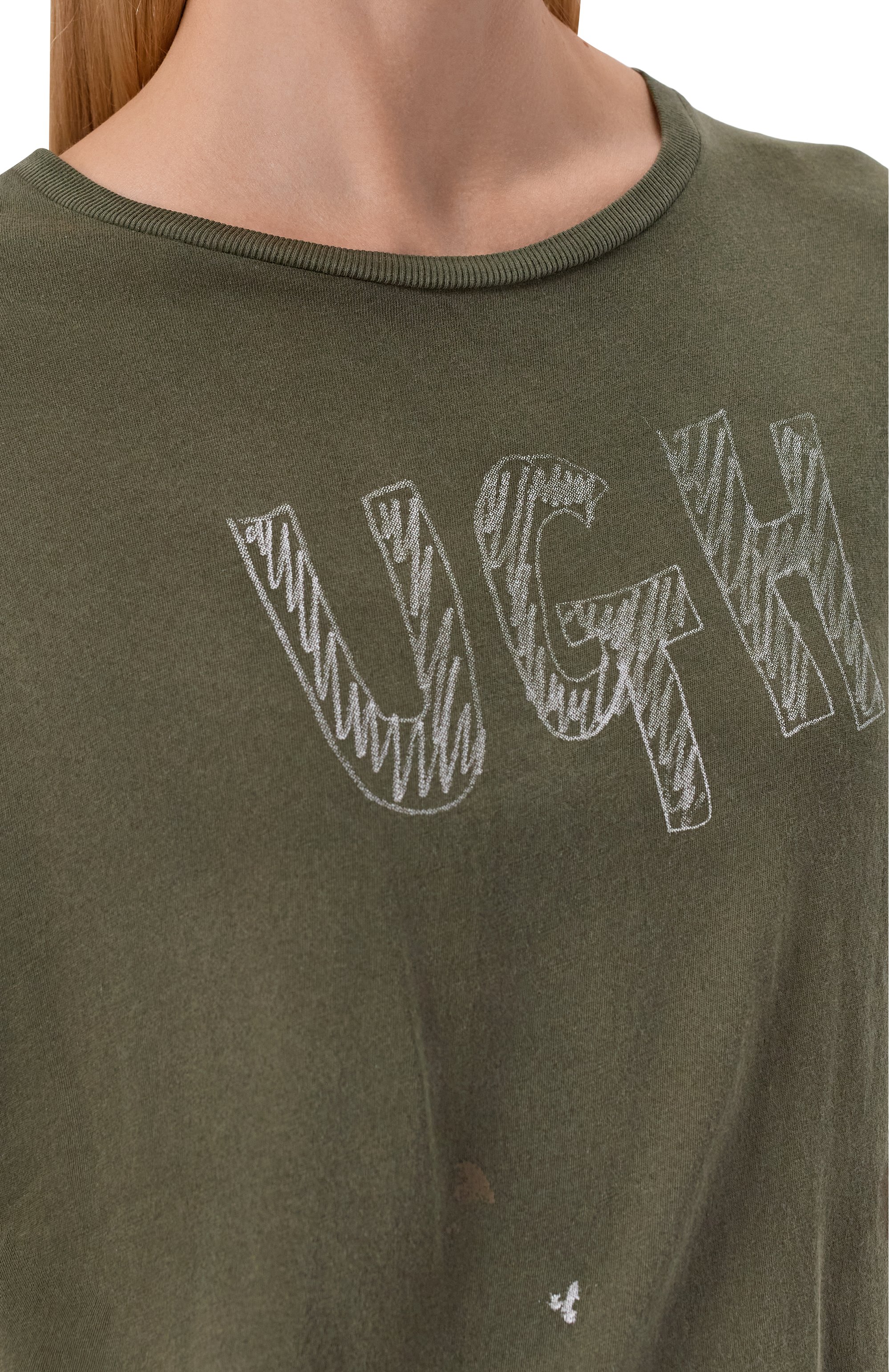 Футболка из хлопка и кашемира R13, арт. R13WK001-147CH, фото 5