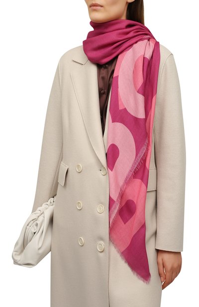 Платок из вискозы и шерсти BOSS, арт. 50469198, фото 2