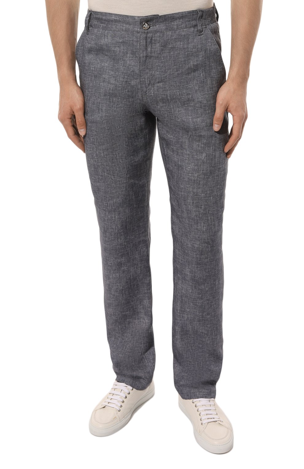 Льняные брюки ZILLI, арт. M0Z-D0180-LIN01/R001, фото 3