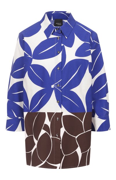 Женская хлопковая рубашка PERSONA BY MARINA RINALDI, арт. DED0