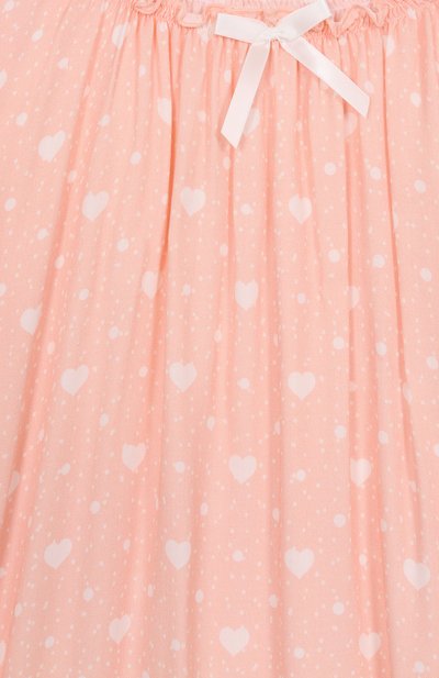 Ночная сорочка из вискозы AMIKI CHILDREN розового цвета по цене 14600 руб., арт. 0LIVIA, фото 3 Ночная сорочка из вискозы AMIKI CHILDREN, арт. 0LIVIA, фото 3