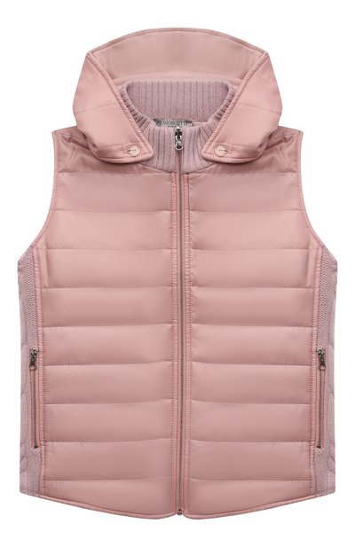 Двусторонний жилет с капюшоном GIORGETTI CASHMERE, арт. MB1370/8A-14A, фото 1