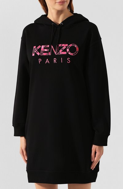 Хлопковое платье KENZO, арт. F962R0865962, фото 3
