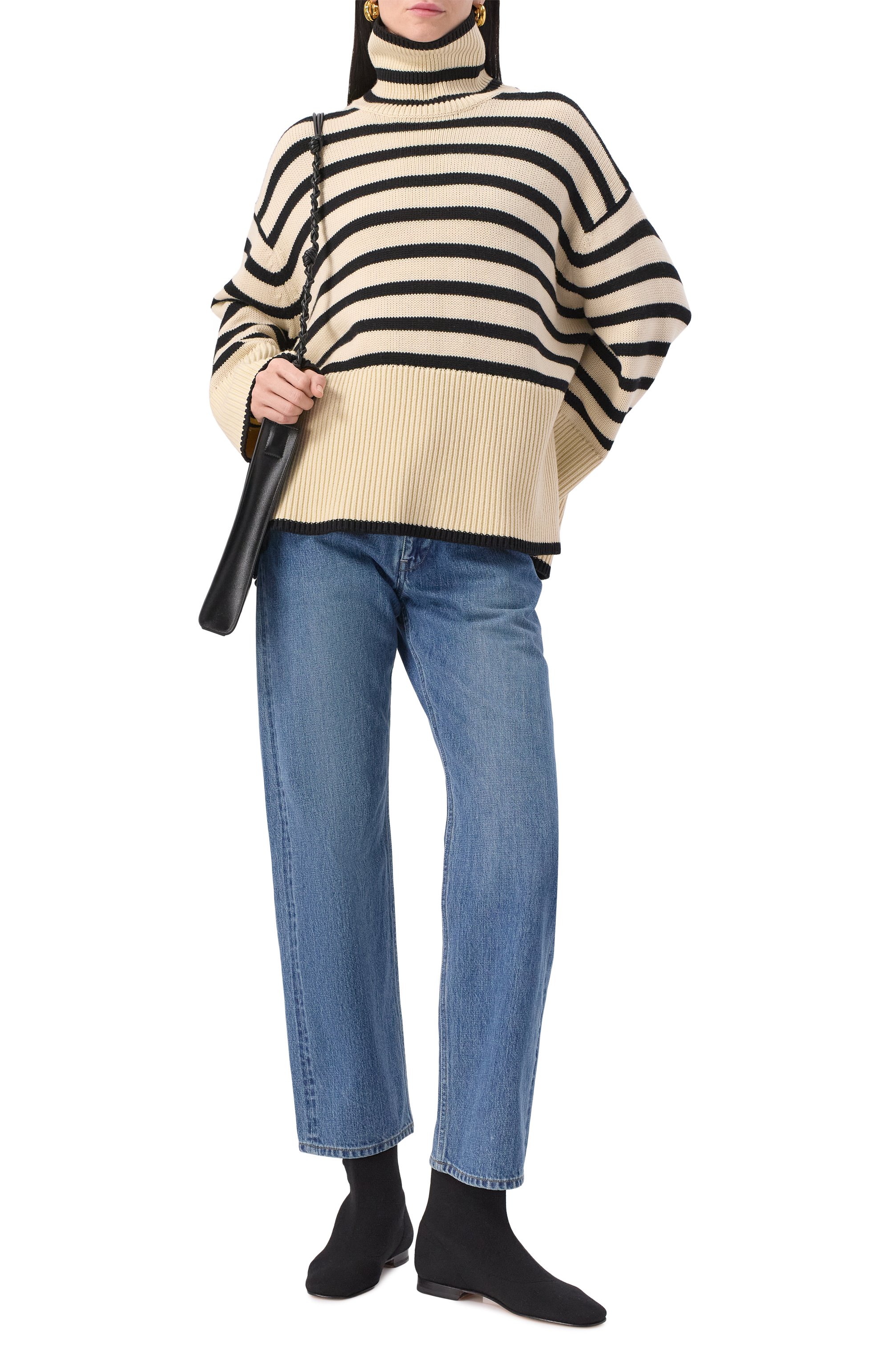 Свитер из шерсти и хлопка TOTEME, арт. 212-562-758, фото 2