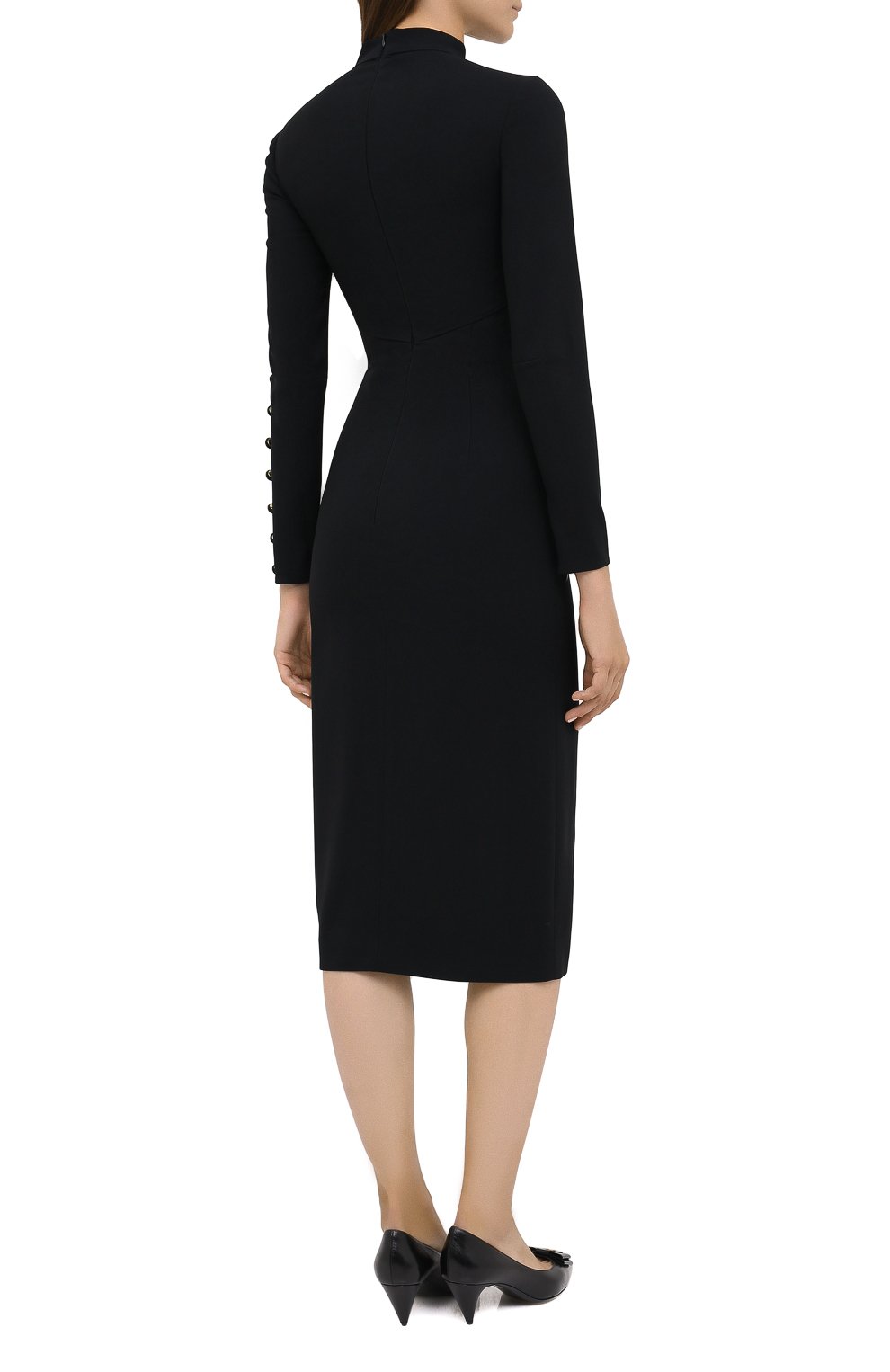 Платье REDVALENTINO черного цвета по цене 89700 руб., арт. UR0VAU85/5DB, фото 4 Платье REDVALENTINO, арт. UR0VAU85/5DB, фото 4