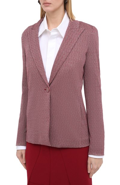 Жакет из вискозы GIORGIO ARMANI, арт. 6HAG74/AJLVZ, фото 4
