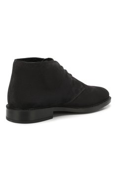 Мужские замшевые ботинки TOD’S темно-серого цвета, арт. XXM45A00D82RE0 | Фото 4 (Подошва: Плоская; Мужское Кросс-КТ: Дезерты-обувь, зимни�е ботинки; Статус проверки: Проверена категория; Материал внешний: Замша, Натуральная кожа; Материал утеплителя: Натуральный мех; Драгоценные камни: Проставлено; Материал сплава: Проставлено)