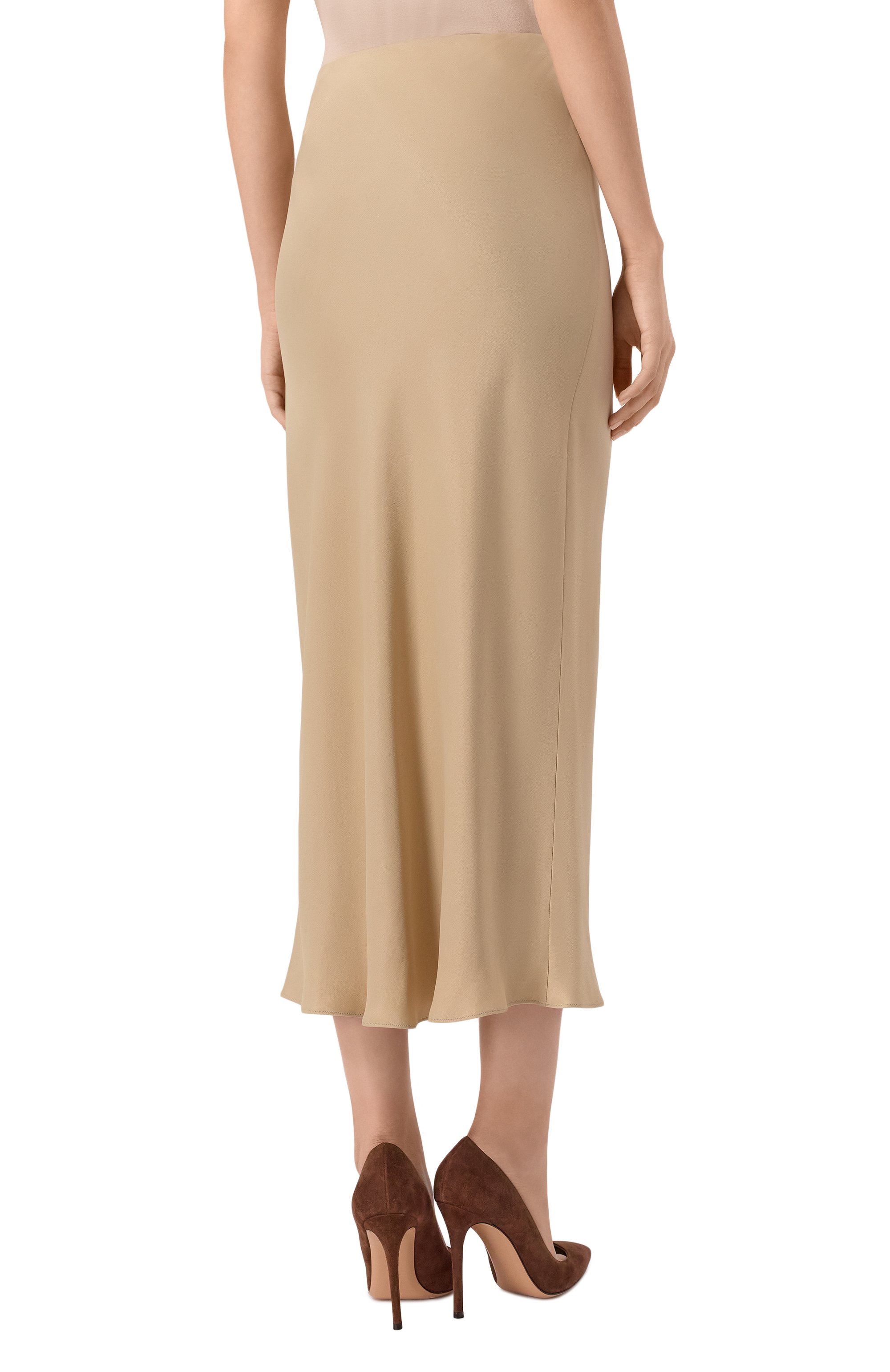 Атласная юбка BOSS, арт. 50541819, фото 4