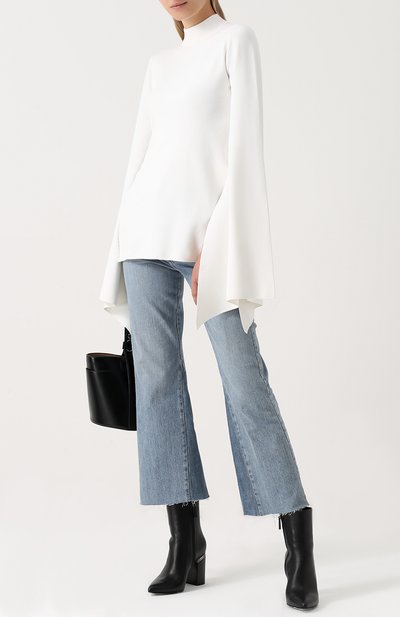 Свитер с воротником-стойкой и расклешенными рукавами SOLACE LONDON, арт. 0S1610, фото 2