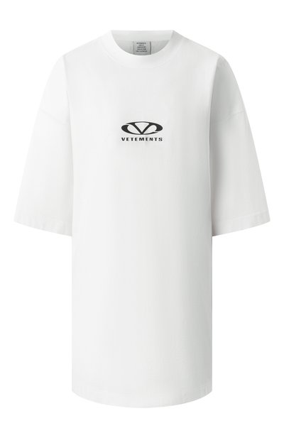 Хлопковая футболка VETEMENTS, арт. UA66TR605W