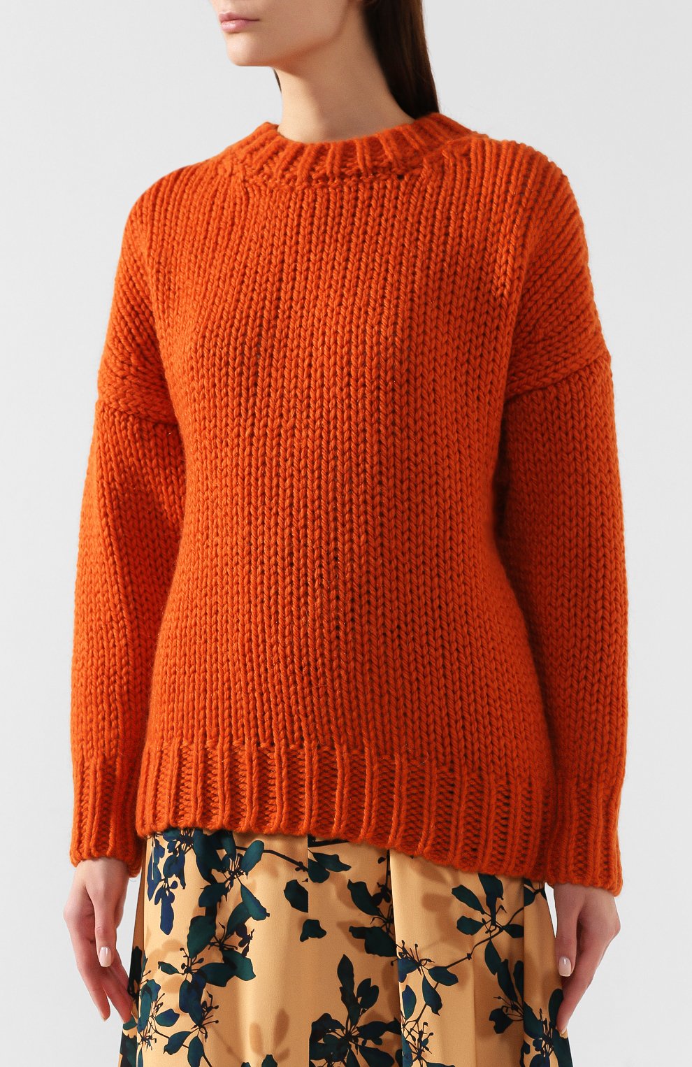 Шерстяной свитер DRIES VAN NOTEN, арт. 192-11255-8719, фото 3