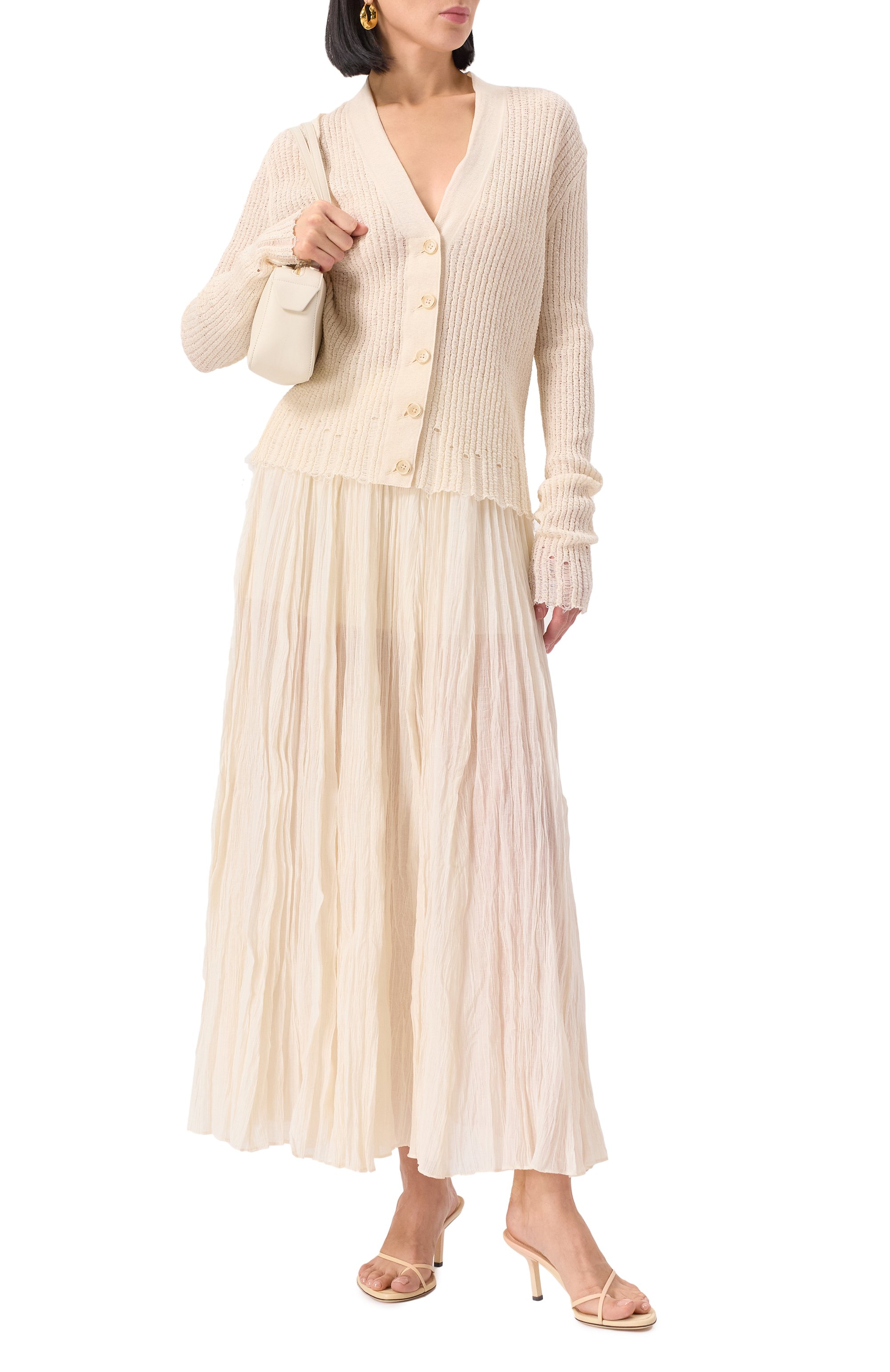 Кардиган из хлопка и шелка UMA WANG, арт. P9 M UK7166, фото 2