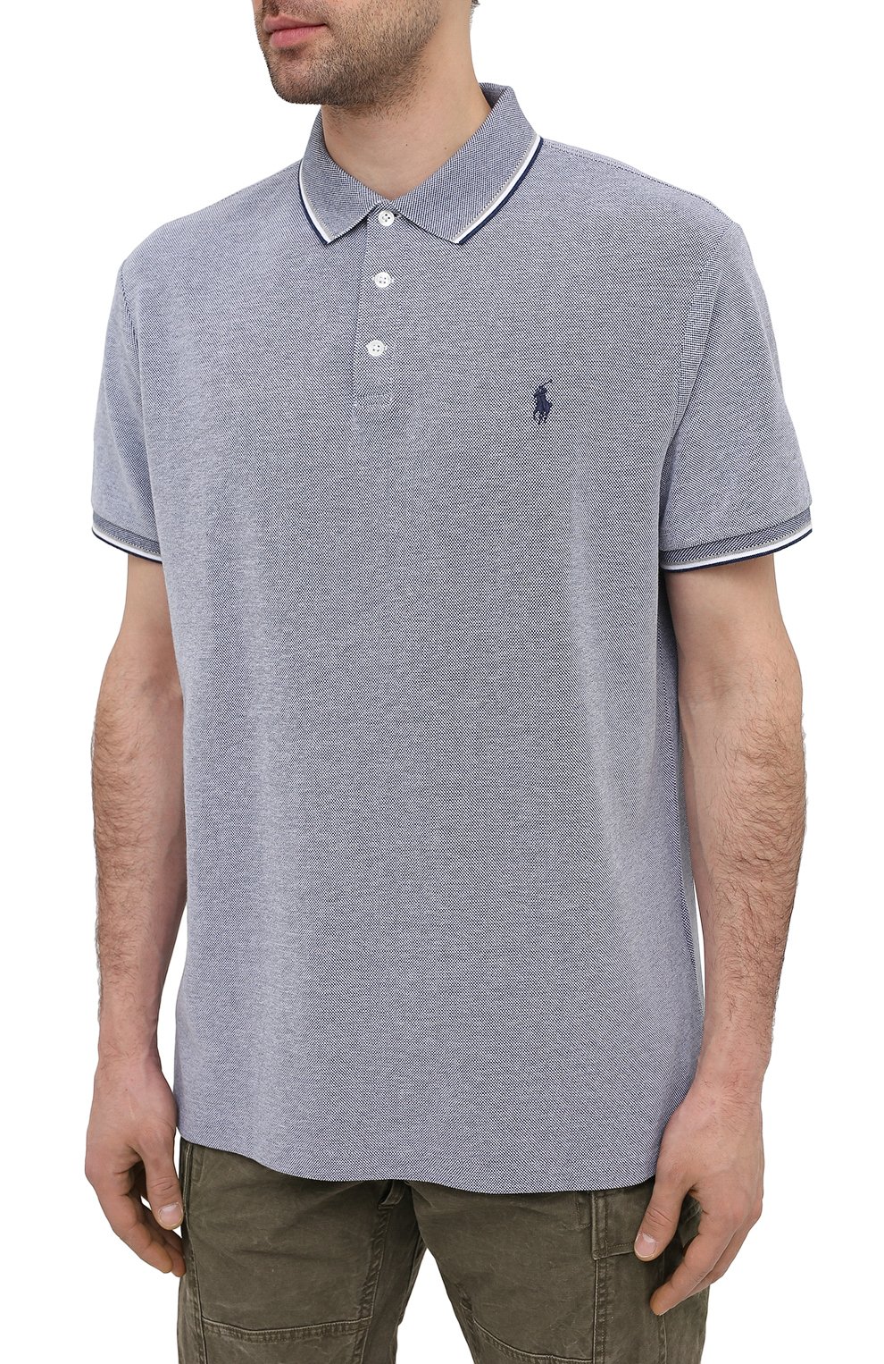 Хлопковое поло POLO RALPH LAUREN, арт. 710823433, фото 3