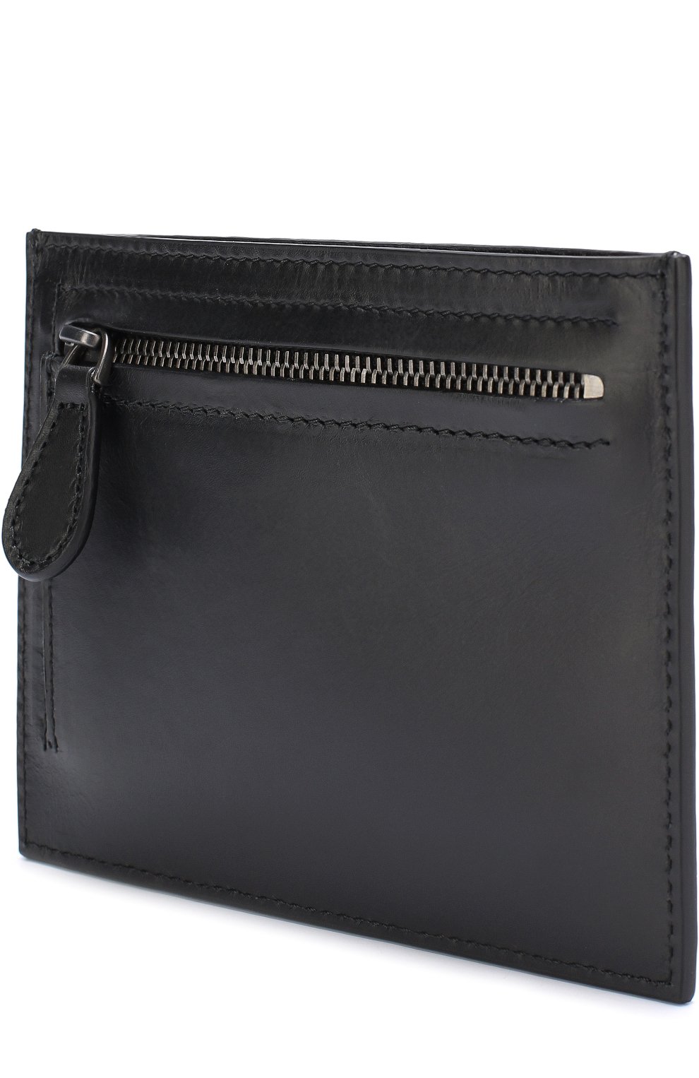 Кожаный футляр для кредитных карт с плетением intrecciato BOTTEGA VENETA черного цвета по цене 64350 руб., арт. 162156/VQ131, фото 2 Кожаный футляр для кредитных карт с плетением intrecciato BOTTEGA VENETA, арт. 162156/VQ131, фото 2