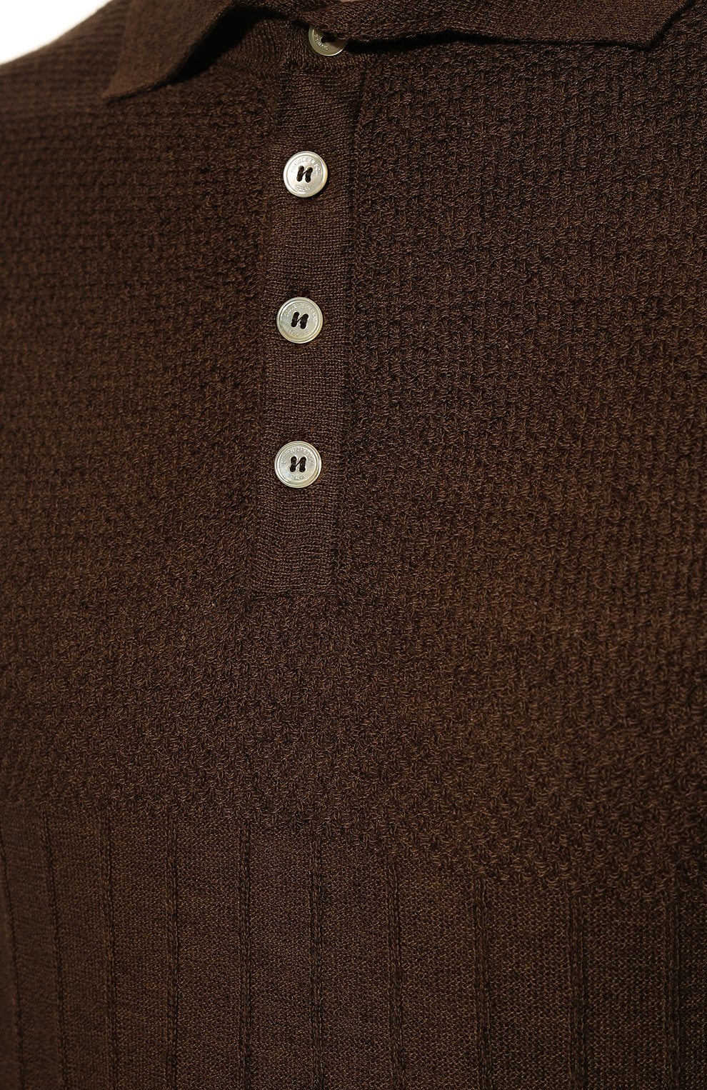 Поло изо льна и хлопка DANIELE FIESOLI, арт. DF 0390, фото 5