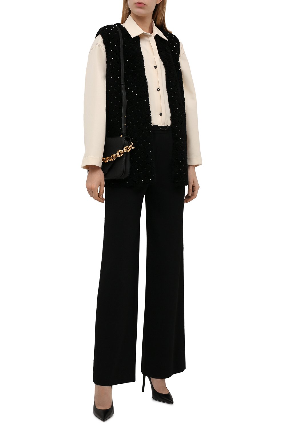 Меховой жилет из овчины VALENTINO, арт. QF3FC2266SF, фото 2