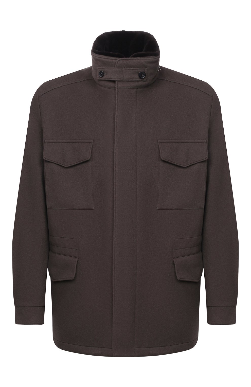 Куртка из шерсти викуньи с отделкой из меха норки LORO PIANA, арт. FAI3695/VVIC, фото 1