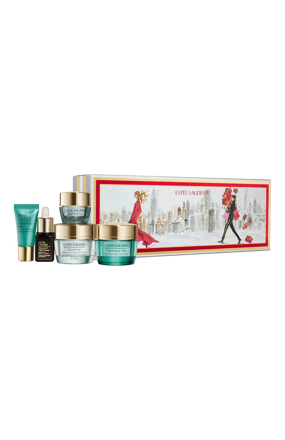 Набор daywear starter set (15+15+7+7+5ml) ESTÉE LAUDER бесцветного цвета по цене 4600 руб., арт. PMJ9-Y0, фото 1 Набор daywear starter set (15+15+7+7+5ml) ESTÉE LAUDER, арт. PMJ9-Y0, фото 1