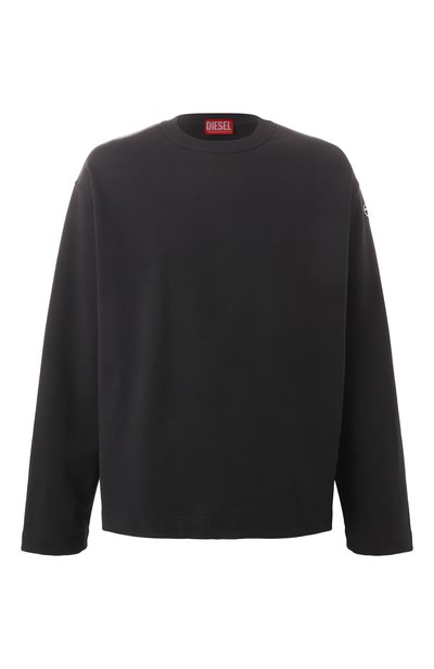 Мужская хлопковый лонгслив DIESEL, арт. A09857/0BMBJ