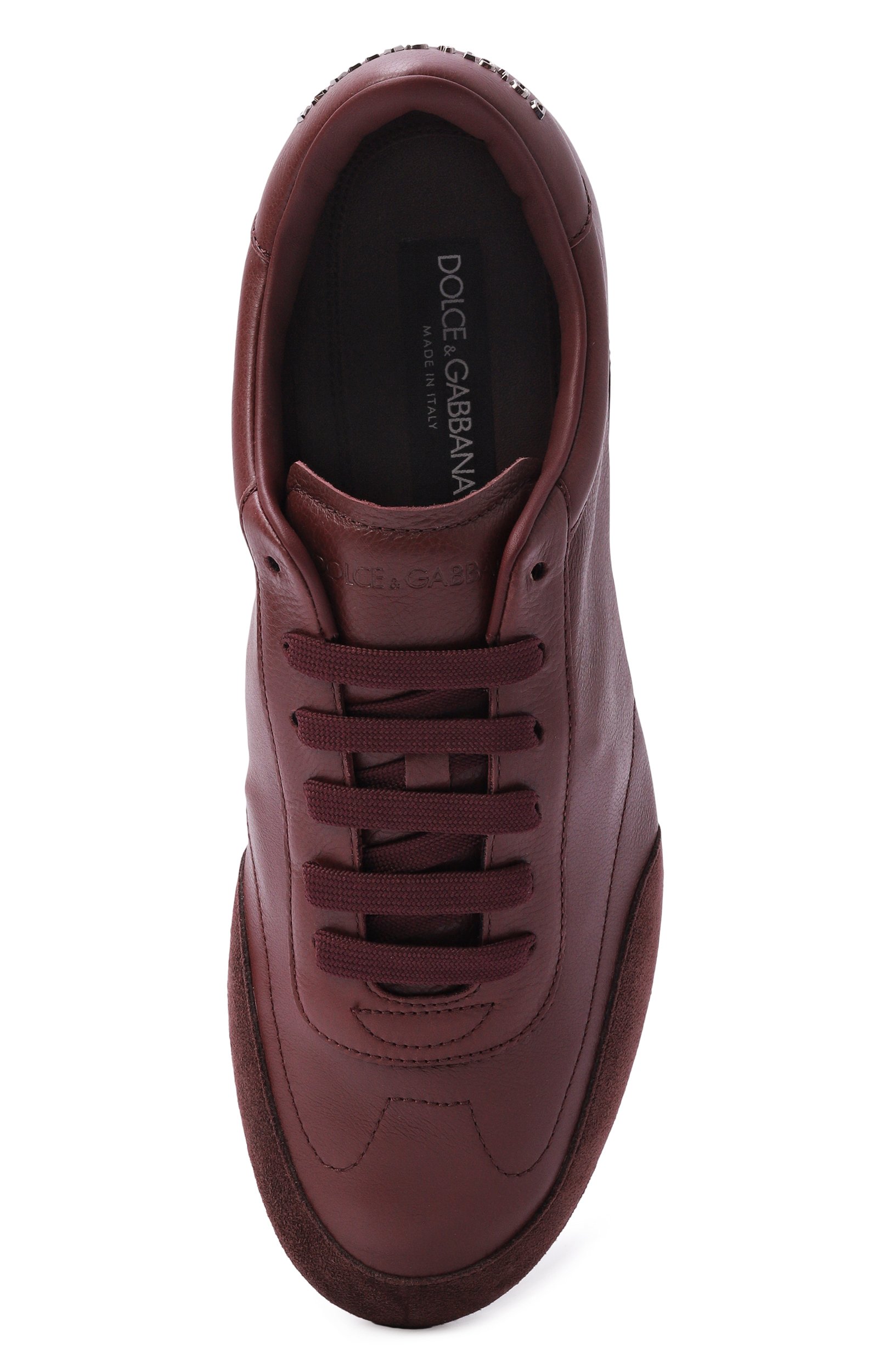 Кожаные кеды ginnica soft DOLCE & GABBANA, арт. CS2446/A0569, фото 5