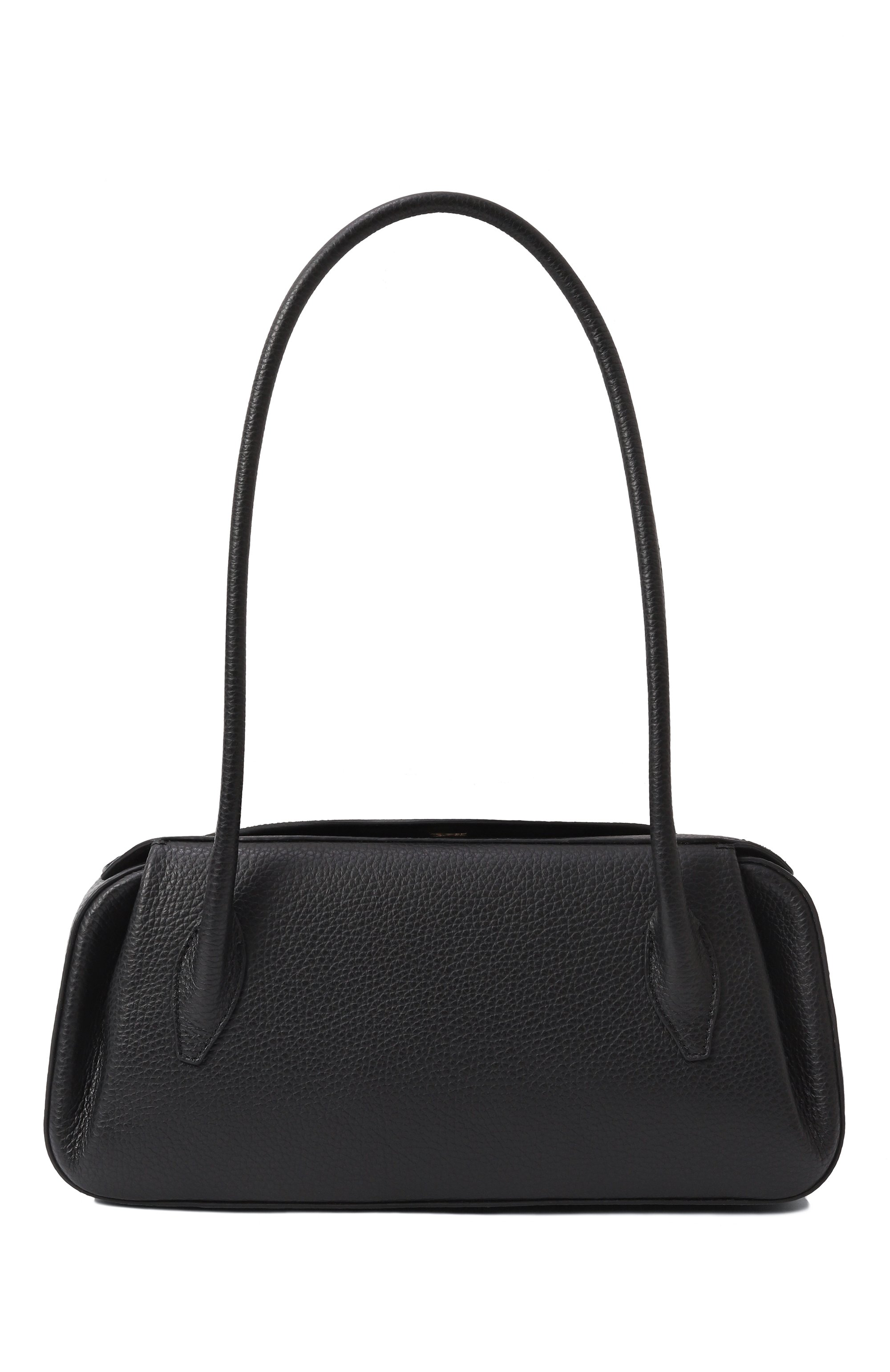 Сумка oyster YUZEFI черного цвета по цене 69950 руб., арт. YUZC0-HB-0YSB-L034, фото 6 Сумка oyster YUZEFI, арт. YUZC0-HB-0YSB-L034, фото 6