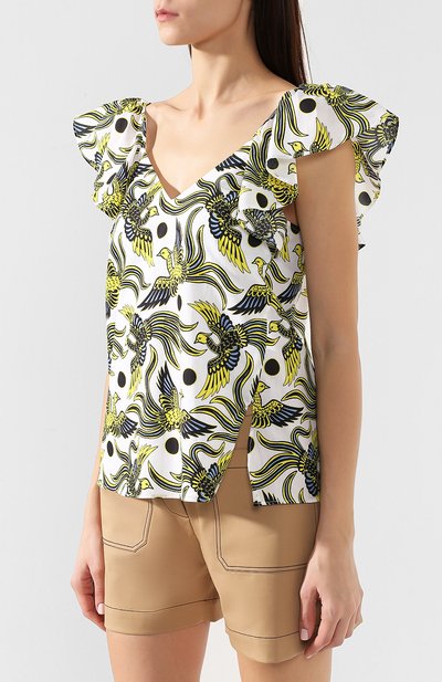 Хлопковый топ KENZO, арт. 2T013155J, фото 3