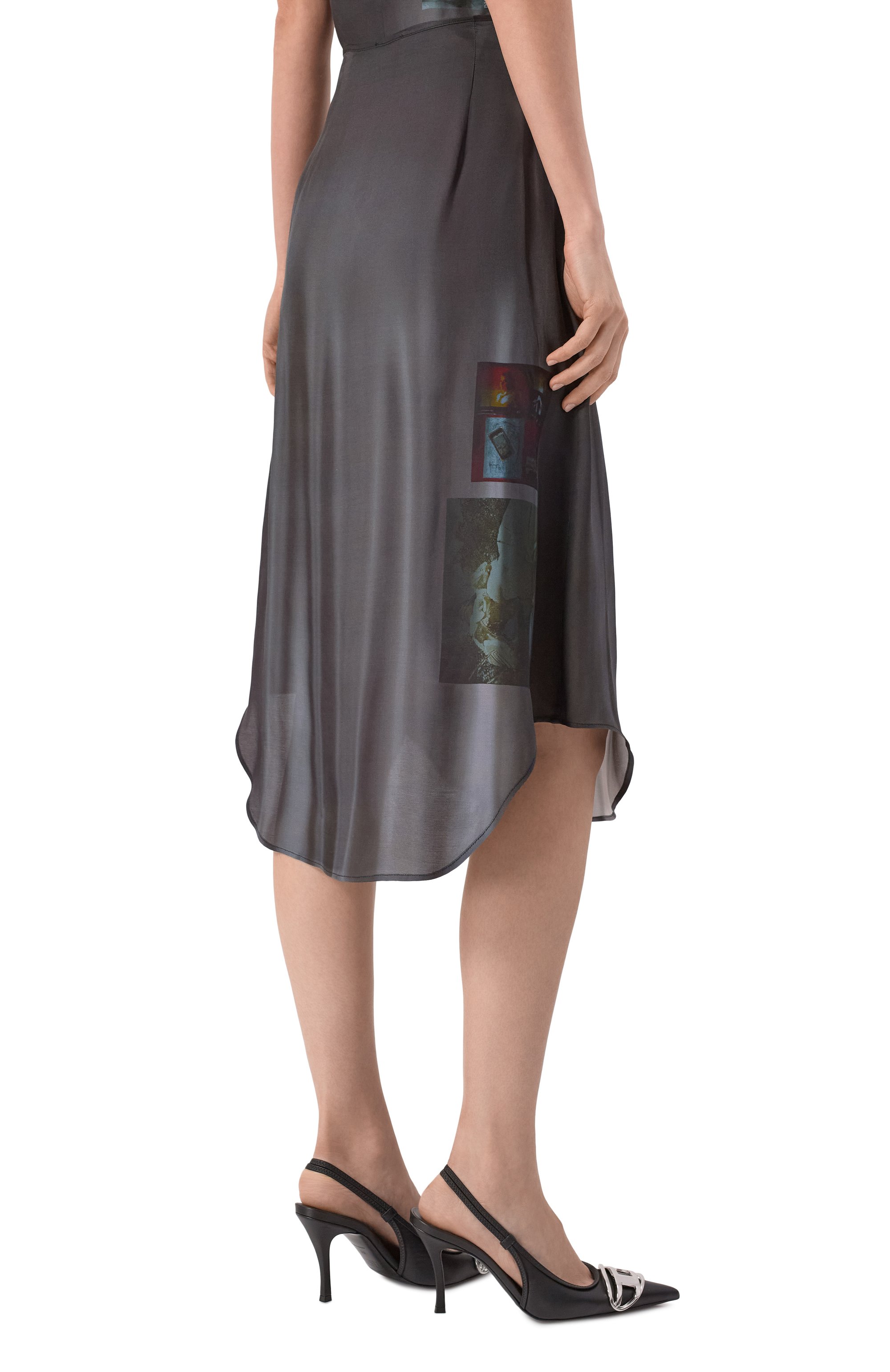 Юбка из вискозы DIESEL, арт. A20072/0BKBG, фото 4